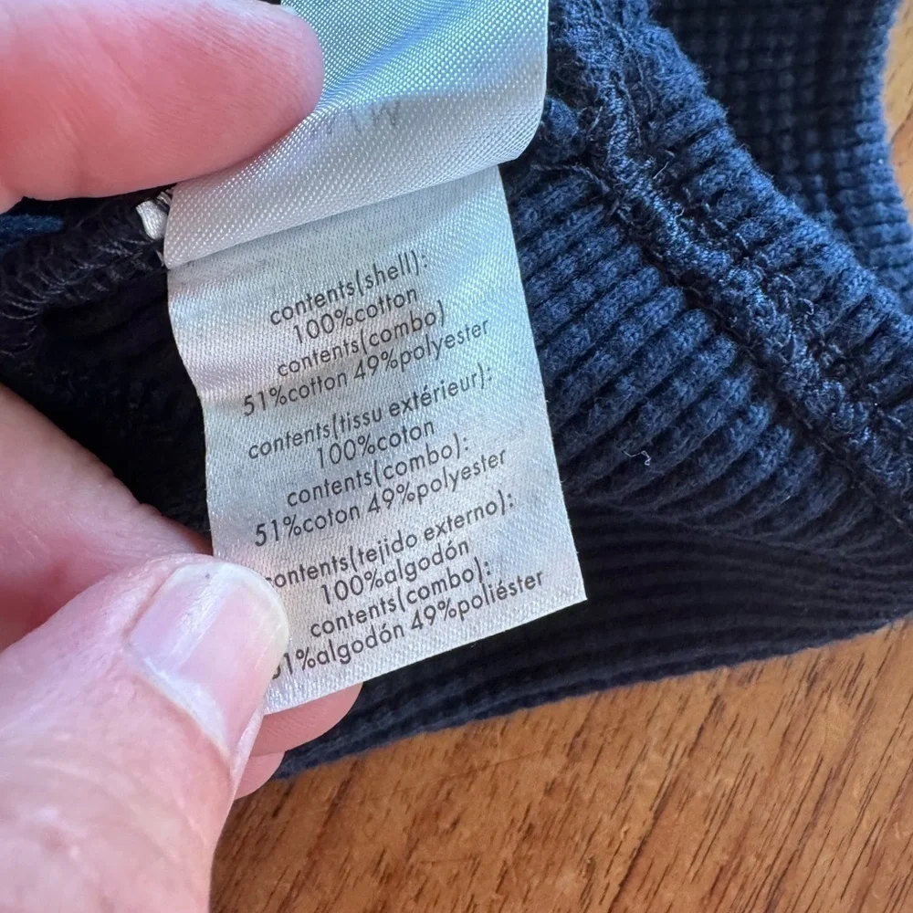 Onia Waffle Knit Bralette Deep Navy / Medium / $75 retail